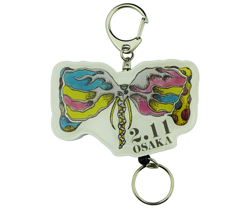 定做旅游紀念品軟膠鑰匙扣