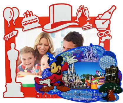 旅游紀念品pvc軟膠相框定做